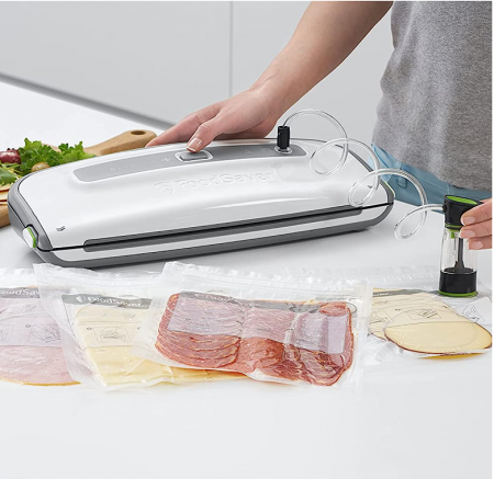 Aparat de vidat alimente FoodSaver FFS014X, alb [4]