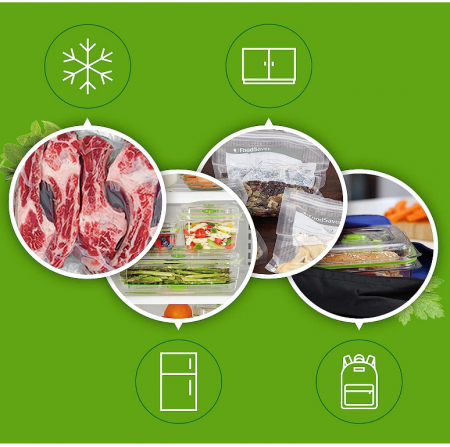 Aparat de vidat alimente FoodSaver FFS014X, alb [3]