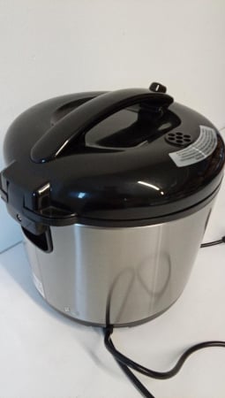 Aparat pentru gatit orez Hamilton Beach 37541-CE, Multi-Cooker la aburi, 4,75 litri, Otel inoxidabil [5]