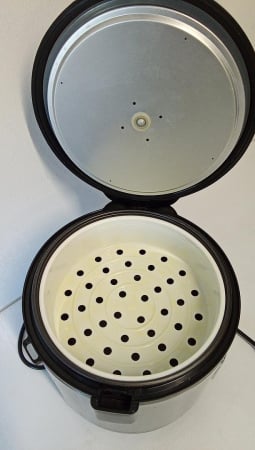 Aparat pentru gatit orez Hamilton Beach 37541-CE, Multi-Cooker la aburi, 4,75 litri, Otel inoxidabil [3]