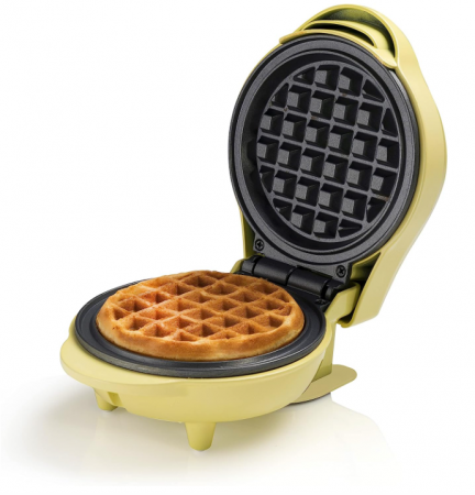 Aparat pentru gatit vafe Bestron, 550 wati, galben [1]