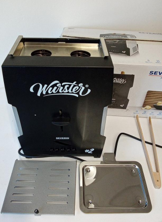 Aparat pentru prajit carnati Severin WT 5005 2000 W, oțel inoxidabil-negru [1]