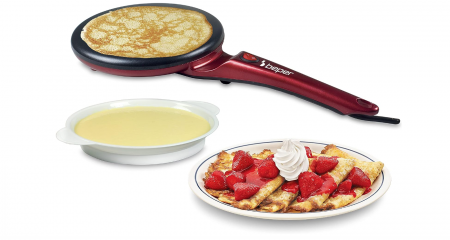 TOATE PRODUSELE - Aparat pentru prepararea clatitelor Beper BT.710Y, cu maner, 800 W