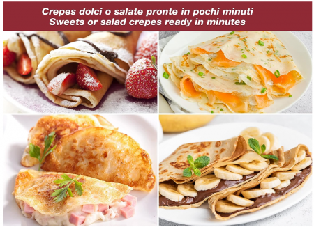 Aparat pentru prepararea clatitelor Beper BT.710Y, cu maner, 800 W [5]