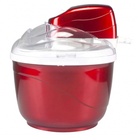Aparat pentru preparat inghetata BEPER P102GEL001, 1.5L, rosu [6]