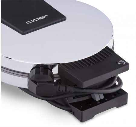 Aparat pentru preparat vafe/gofre Cloer 185 Waffle Maker, în formă de inimă, 930 W, 16 cm [9]