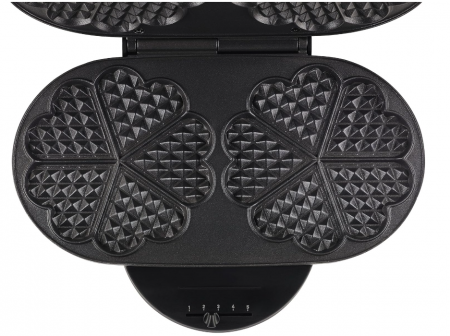 Aparat pentru vafe/gofre Tefal WM 311D Negru, otel inoxidabil, 1200W [7]