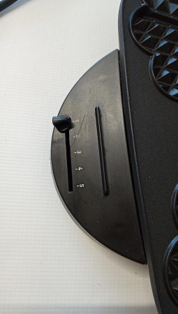 Aparat pentru vafe/gofre Tefal WM 311D Negru, otel inoxidabil, 1200W [2]