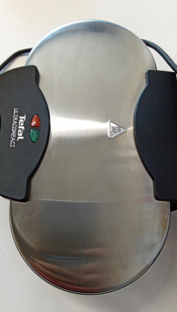 Aparat pentru vafe/gofre Tefal WM 311D Negru, otel inoxidabil, 1200W [4]