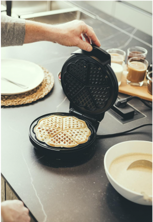 Aparat pentru vafe SEVERIN, in forma de inima, 1.300 W, WA 2103 [3]