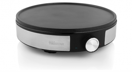 Aparat preparare clatite Tristar BP-2638, Diametru 30 cm, Oțel inoxidabil, Negru [0]