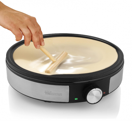 Aparat preparare clatite Tristar BP-2638, Diametru 30 cm, Oțel inoxidabil, Negru [4]