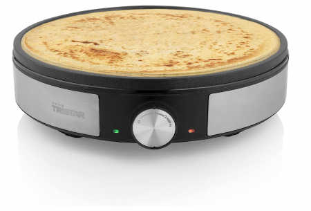 Aparat preparare clatite Tristar BP-2638, Diametru 30 cm, Oțel inoxidabil, Negru [5]