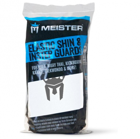 Aparatori tibie Meister MMA, alb, S/M [6]