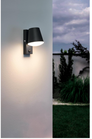 Aplică de exterior cu senzor Eglo 97451 CALDIERO, negru [4]