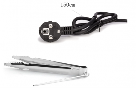 Aprinzator Carbuni Narghilea Electric RMAN 600 W, negru [7]