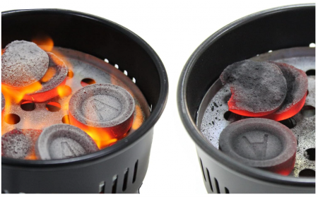 Aprinzator Carbuni Narghilea Electric RMAN 600 W, negru [5]