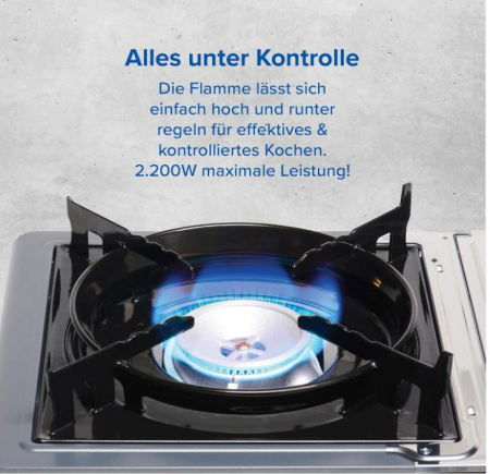 Aragaz capming Campingaz Camp'Bistro, 1 ochi, negru [6]