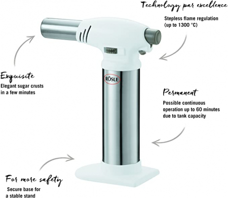 Arzător cu butelie pentru bucatărie din oțel inoxidabil [3]