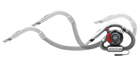 Aspirator auto portabil Black & Decker PD1200AV Dustbuster Flexi, 12V, conector bricheta, fara sac [5]