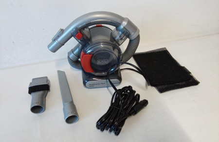 Aspirator auto portabil Black & Decker PD1200AV Dustbuster Flexi, 12V, conector bricheta, fara sac [1]