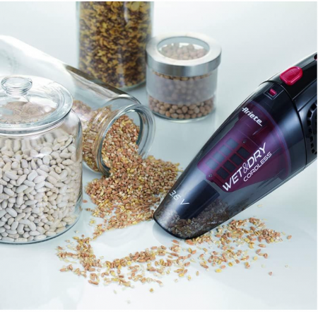 Aspirator de mana Ariete 2474 fara sac, 3.6V, violet/negru [4]