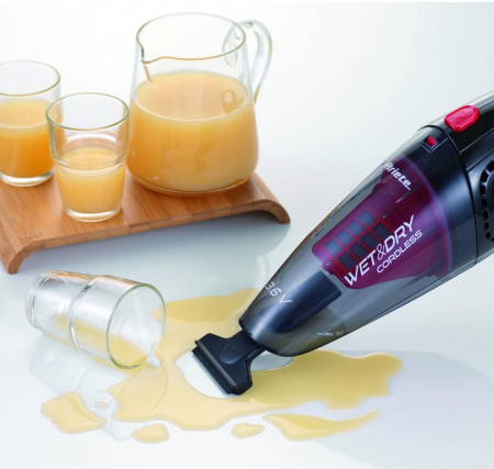 Aspirator de mana Ariete 2474 fara sac, 3.6V, violet/negru [5]