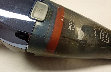 Aspirator de mana BLACK+DECKER Dustbuster NVC220WBC-QW, 7.2V [1]