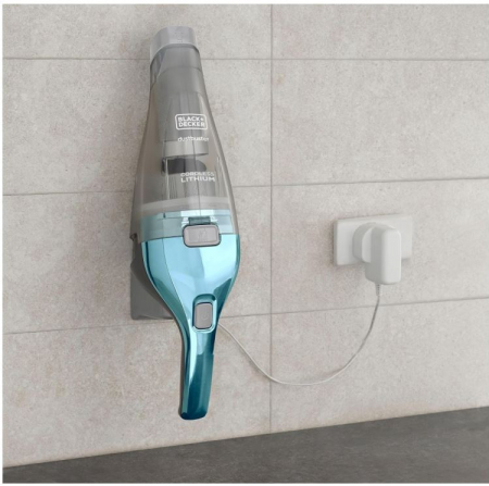 Aspirator de mana BLACK+DECKER Dustbuster NVC220WBC-QW, 7.2V [8]