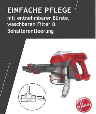 Aspirator fără fir 2 în 1 HOOVER H-Free 100 Pets [6]