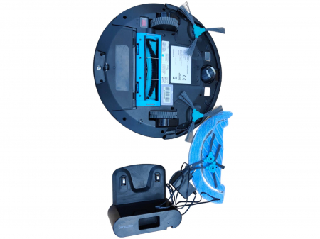 Aspirator robot Cecotec Conga 1790 Titanium. iTech SmartGyro, aspirator, mop, 2100 Pa, aplicație cu hartă, perie pentru animale, Alexa și Asistent Google [4]