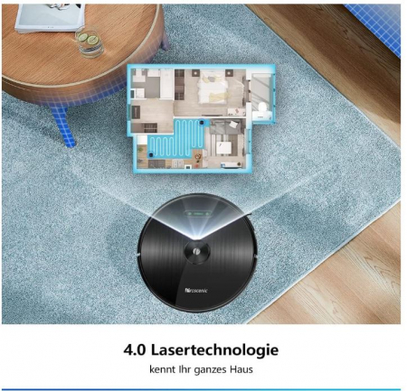 Aspirator robot Proscenic M8, navigare cu laser LDS [10]