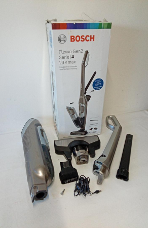 Aspirator vertical 2in1 BOSCH Flexxo Gen2 Seria 4 BBH3ALL23, 0.4l, maro-negru [4]