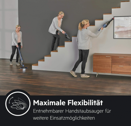 Aspirator vertical fără fir AEG Ergorapido CX7-2-I360 2 în 1 fără sac cu lumini LED [6]