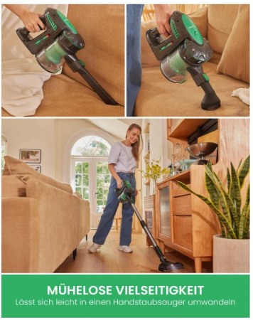 Aspirator vertical fără fir Vactidy V8, autonomie până la 35 de minute [12]