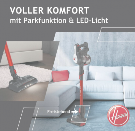 Aspirator vertical Hoover H-FREE 100 PETS fără sac si fir [6]