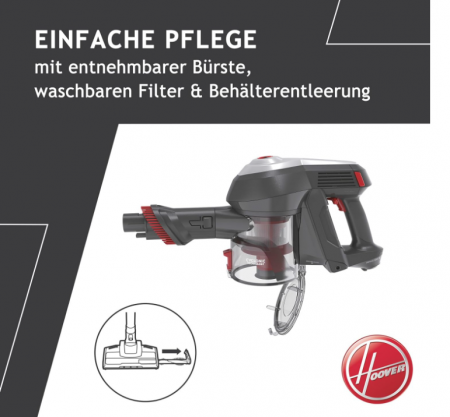 Aspirator vertical Hoover H-FREE 100 PETS fără sac si fir [8]