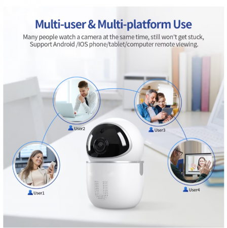 Baby Monitor Mappy Audio Video Wireless Cam VBM20191, FullHD 2MP [9]