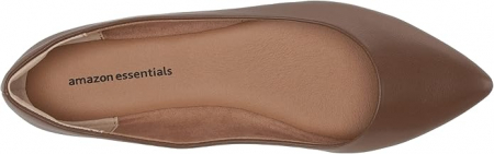 Balerini pentru femei Amazon Essentials cu vârf ascuțit, 39.5 [4]