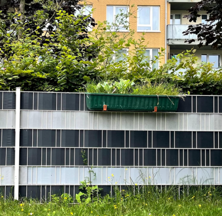 Banda de protectie vizuala pentru gard workingHOUSE, din PVC, pentru pastrarea intimitatii [1]