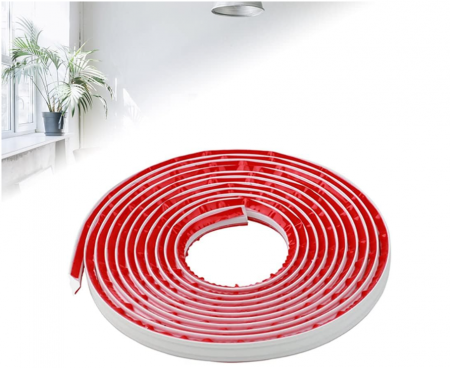 Banda decorativa autoadeziva QINERSAW 5 mx12 mm pentru marginea tavanului, peretilor, mobilei, podelei [8]