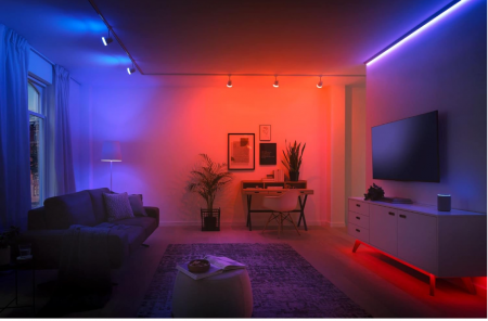 Banda LED RGB Paulmann 3m, 20W, alb, 50081 [4]