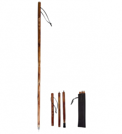 TOATE PRODUSELE - Bat de lemn pentru drumetii Cao, din 3 sectiuni, lemn, 110 x 2.5cm