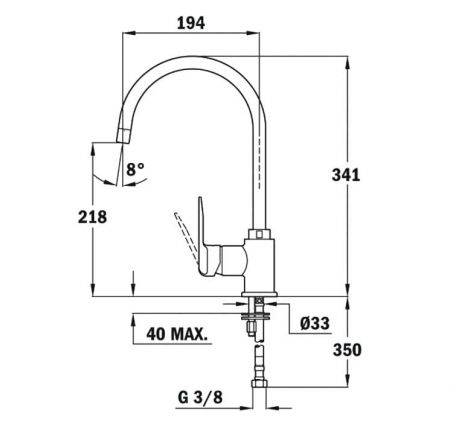 Baterie de bucătărie Teka In 995 [1]