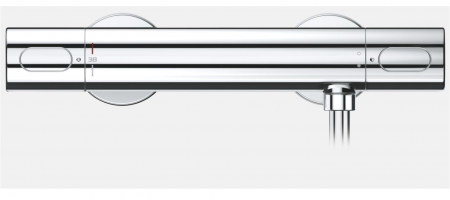 Baterie duș cu termostat Grohe, crom, montare pe perete [4]