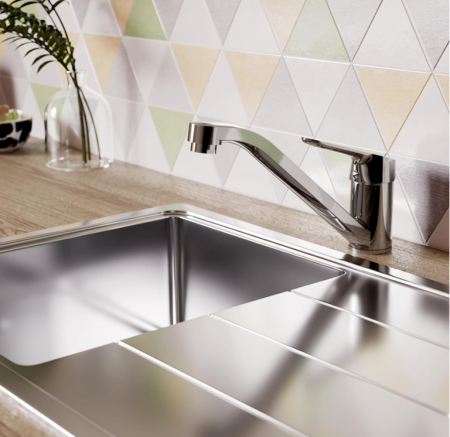 Baterie Ideal Standard BC129AA Ceraflex pentru chiuvetă de bucătărie, crom [2]