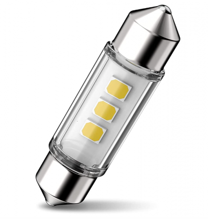 Bec de semnalizare auto Philips Ultinon Pro6000 LED Festoon (C5W), 6.000K, 38mm [2]