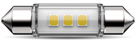 Bec de semnalizare auto Philips Ultinon Pro6000 LED Festoon (C5W), 6.000K, 38mm [1]