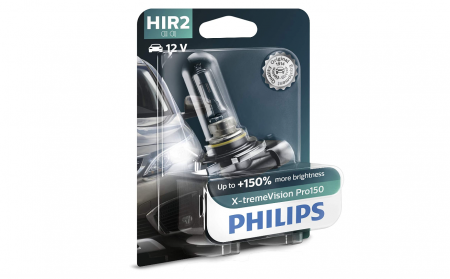 Electronice Auto - Bec far auto Philips X-tremeVision Pro150 HIR2 +150%