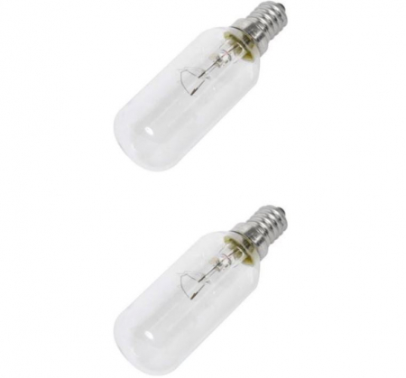 Set 2 becuri universale pentru hota, T25L, 40W, E14 [1]